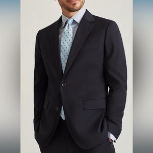Bonobos Jetsetter Stretch Wool Suit Jacket / Blazer / Navy / Size 44R